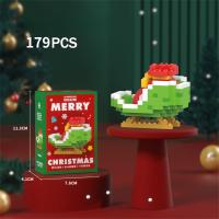 Bloques De Construcción Micro Merry Christmas Holiday Regalo Con Variedad De Juegos De Rompecabezas Adecuado Para Niños Y Niñas - details 8