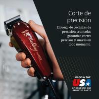 Wahl Balding Clipper - Cortapelos para Hombre - Máquina de Cortar Pelo con Corte Preciso, Negro/Rojo - details 3