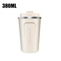 Taza Termo De Acero Inoxidable Para Viaje Con Capacidad De 380/510ML a Prueba De Fugas Para Té Agua Café Thermo Cafe Car - details 7