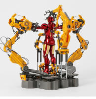 Figura De Acción Iron Man 1:10 ZD Toys Mark3 Tony Stark Armadura De Guerra 18cm Juguete De Colección Para Adolescentes Y Adultos - details 34