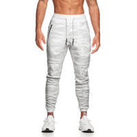 Pantalones Deportivos Casuales Para Hombres Algodón Fitness Entrenamiento Correr Pantalones Largos De Cintura Media Talla S a XXXL - details 7