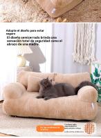 Small dog kennel, four seasons, cat nest pet sofa, pet supplies, removable and washable, warm, safe and solid, non-slip base, pets like, portable and mobile, home with, durability - details 9