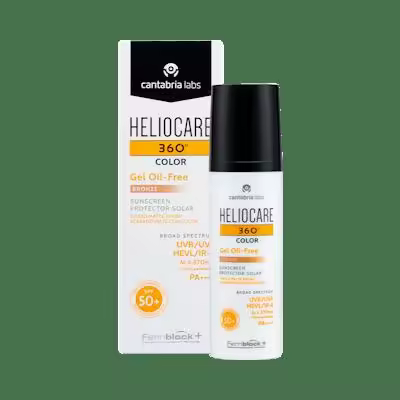 Heliocare 360° Color Gel Oil Free Spf50+ Bronze 50Ml - 1