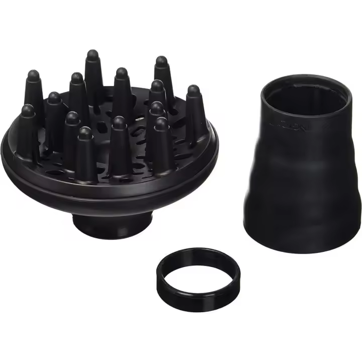 Remington - Difusor Universal para secador de pelo , difusor universal ajustable de silicona, para rizos naturales y flexibles, compatible con la mayoria de secadores - ref. D52DU - 1