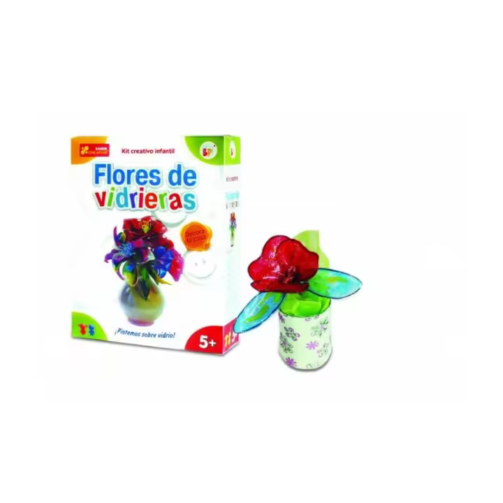 BP Kit de Flores de Vidrieras - Crea Tu Propio Ramo de Flores de Vidrio - 1