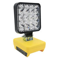 Lámpara Portátil LED Para Batería Dewalt Milwaukee 18V 20V Luz De Trabajo Exterior Sin Cable Herramienta De Emergencia Para Pesca - details 7