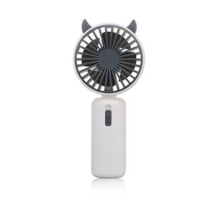 Kinoto Mini Ventilador de Mesa Cartoon con Cuernos para Niños - Portátil y Potente - 1