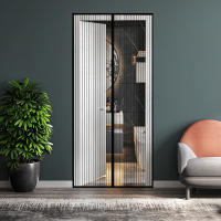 Puerta Magnética Self Sealing De Alta Resistencia Para Exclusión De Insectos Y Amigable Con Mascotas Y Niños Con Función De Mantener Abierta - details 1