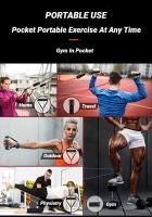 Set De 11 Piezas Bandas De Resistencia Con Correa Para Caderas Y Pies Equipo De Fitness Portátil Expansor De Pecho Banda Elástica De Ejercicio - details 6