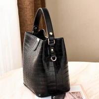 Bolso de Mano de PU con Patrón de Cocodrilo para Mujeres - details 30