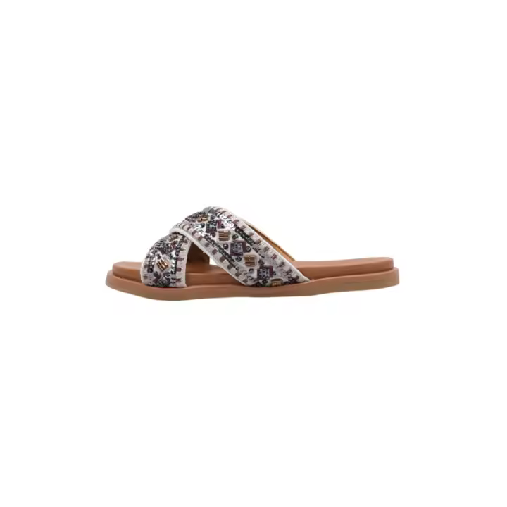 Limma DIPLAD Sandalia Plana Mujer Beige - 1
