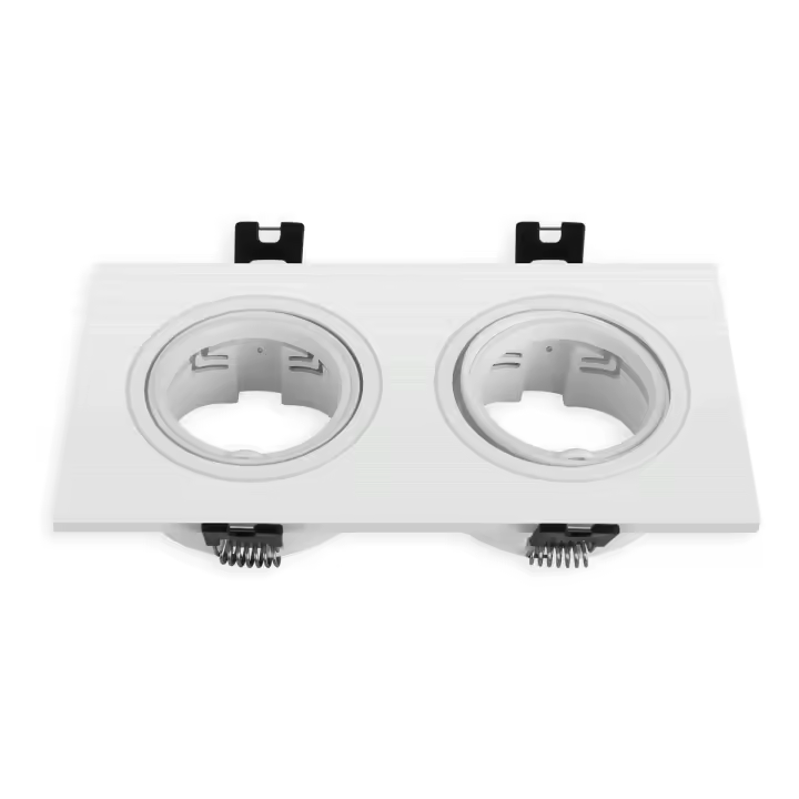 KIT ARO QUADRADO BASCULANTE MATEL BRANCO DUPLO - 1
