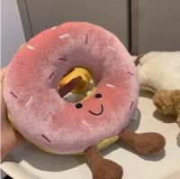 Muñeco De Peluche Jelly Cat Donut Rosa De 20 Cm Juguete Interactivo Para Perros Y Gatos Decoración De Hogar Dulce Regalo Para Mascotas - details 0