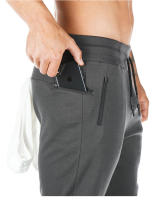 Pantalones Deportivos Casuales Para Hombres Algodón Fitness Entrenamiento Correr Pantalones Largos De Cintura Media Talla S a XXXL - details 16