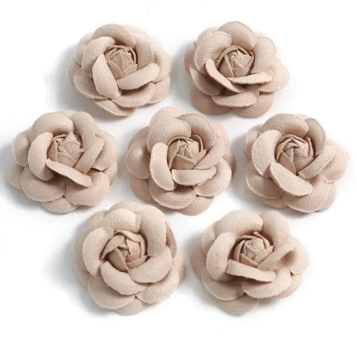 5Pcs Cabezas De Flores Rosa Artificiales Para Decoración De Hogar Boda DIY Wreath Accesorios Para Scrapbook Flores Falsas De Seda Para Aniversario Baño De Muybridal - 1