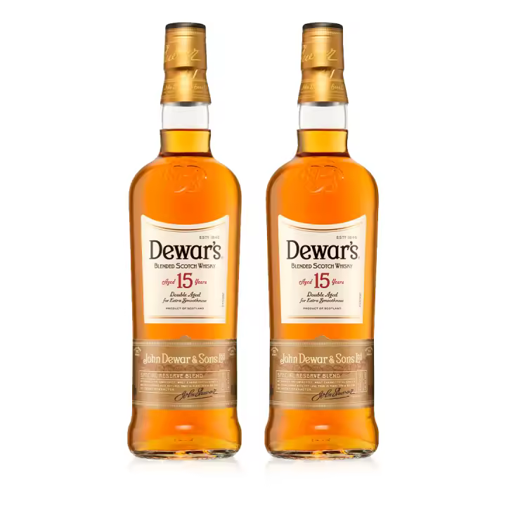 Dewar's 15 Años 70 cl. - Pack de 2 - 1