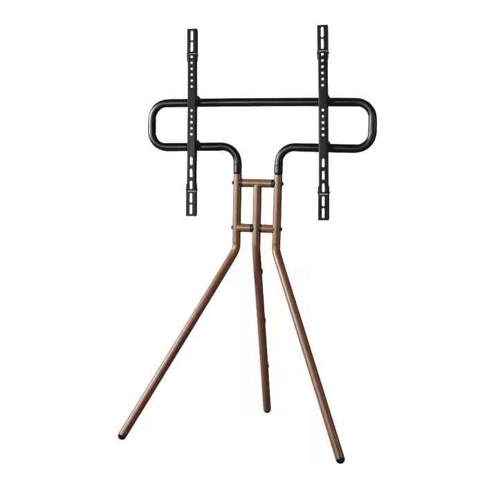 IluminaShop - Soporte TV de Pie Ajustable Nogal 37a 75 - 1