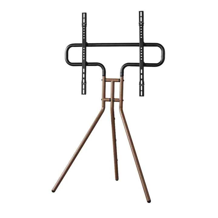 IluminaShop - Soporte TV de Pie Ajustable Nogal 37a 75 - 1