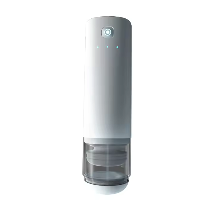 HESEKS Juguetes Para Adultos Para Hombres Doble Automático Telescópico Con Voz Y Calor Vagina Silicón Función Eléctrica - 1