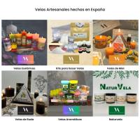 velas y aromas s.l ; Pack de 3 velas bujía gorda de aromaterapia Miel, Palo santo, Ruda, Mejorana; vela artesanal fabricado en España, Duración 20horas aprox. - details 0