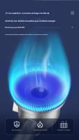 Mini estufa de gas, estufa de gas doméstica, estufa de gas para exteriores, estufa de gas portátil para automóviles, estufa de gas portátil para cocinar a gas en campamentos. Compatible con cartuchos o cilindros - details 7