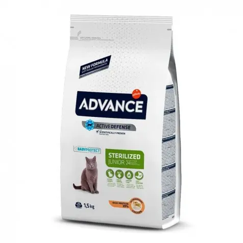 Advance Gatos Esterilizados Junior 1.5 Kg - 1