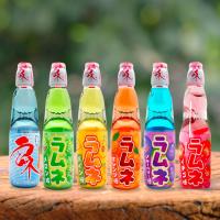 Bebida Ramune Hata，refresco de mármol Japonés , bebida carbonatada , multi sabores,200ML - details 0