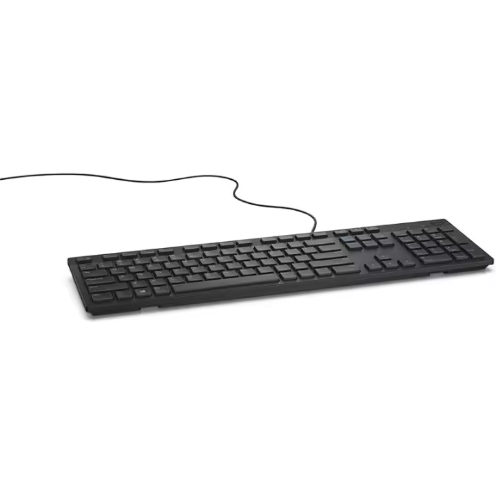 Teclado Qwertz multimedia Dell Keyboard KB216 (580-ADHE) - 1