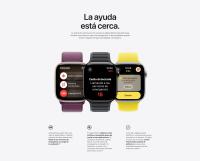 Apple Watch Series 10 (GPS,42mm/46mm) Reloj Inteligente, Caja Aluminio+Correa deportiva(S/M/L), Pantalla Retina LTPO3 siempre activa, Datos de salud detallados, Nuevas notificaciones de apnea del sueño, Nuevo profundímetro y sensor de temperatura del agua - details 21