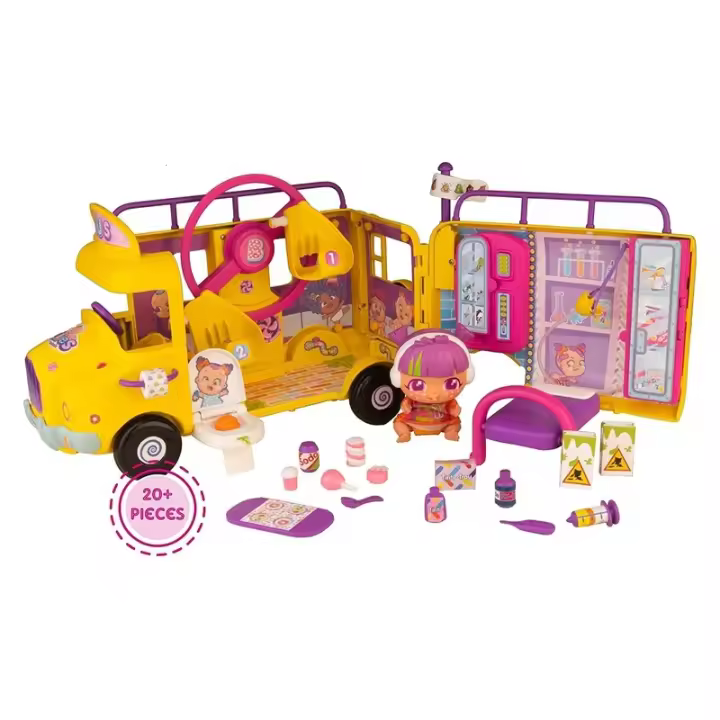 Mini Bellies autobús divertido modelo from Bellyville con accesorios - 1
