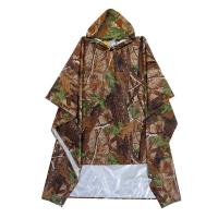 Chaleco De Lluvia Multifuncional 3-en-1 Impermeable Para Viajes Cobertor De Acampar Cubierta De Mochila Para Hombres Y Mujeres - details 5