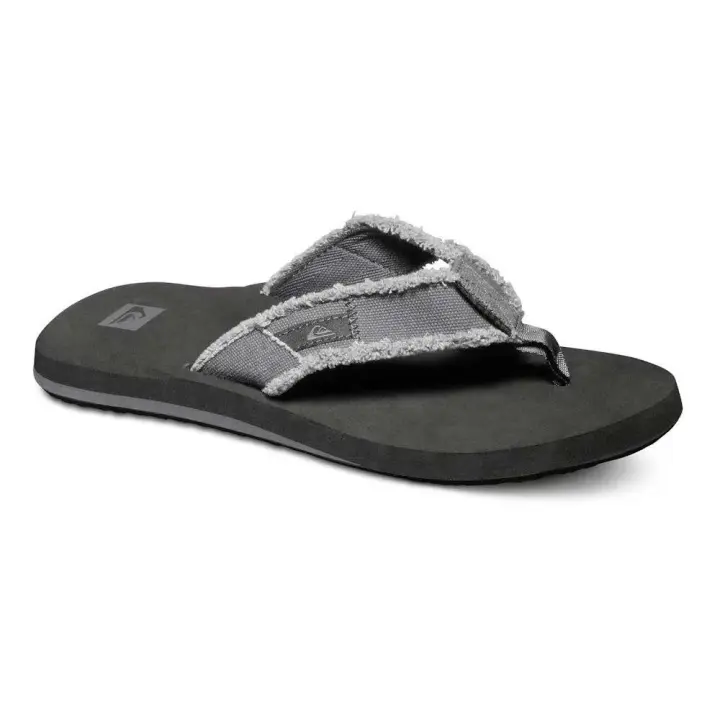 Quiksilver Chanclas Monkey Abyss Negro,Gris Hombre Adulto - 1