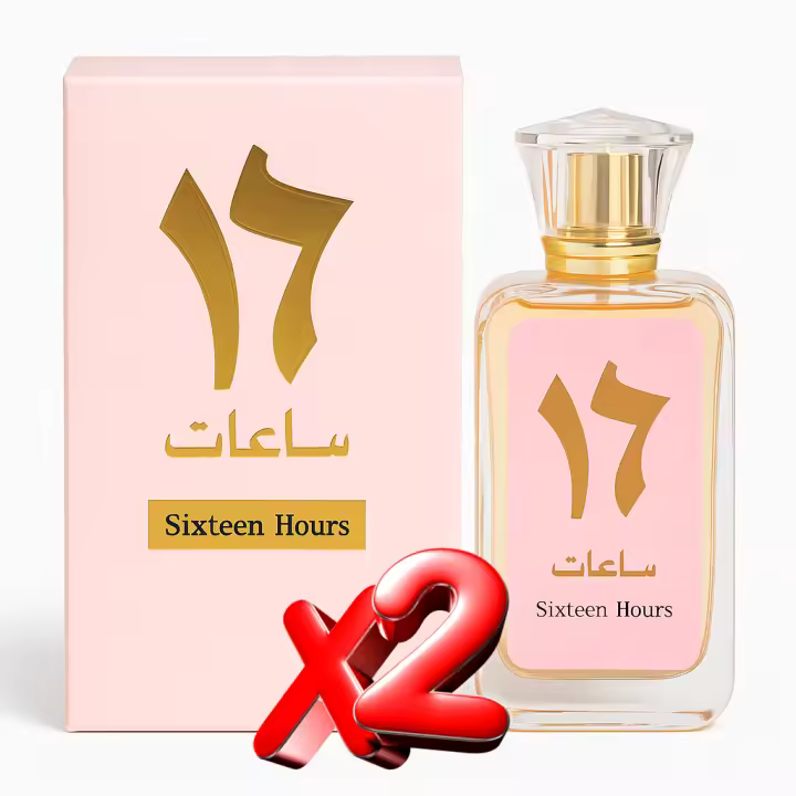 2 Unidades Sixteen Hours Eau de Parfum Femme Arabe 100ml Montage Brands Fragancia inspirada en otros perfumes Mujer - 1