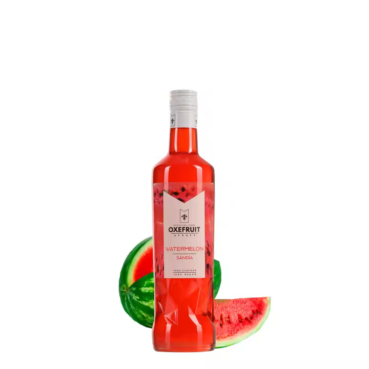 SIROPE DE SANDÍA Oxefruit professional Mixers. Sirope con base de azúcar de caña y zumo de sandía. - 1