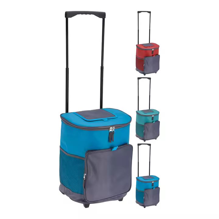 NEVERA CON RUEDAS TIPO "TROLLEY" 28 L. COLORES SURTIDOS. COOL - 1