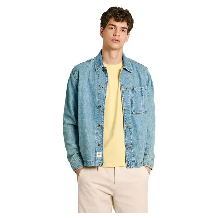 Pepe Jeans Chaqueta Vaquera Elson Azul - 1