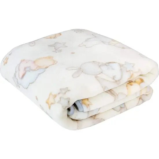 PIELSA BABY - Manta Cuna Bebé Hipoalergénica y Antiácaros – Manta Bebé Extrasuave- Ligera y Transpirable – Manta Cuna Tacto Seda- Colores Luminosos- Resistente a lavados y Duradera - 1