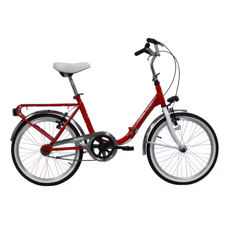 Vitalgym Bicicleta de Paseo Plegable 20" Srcrapper Dolcevita Rojo - 1