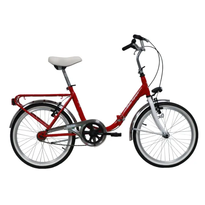 Vitalgym Bicicleta de Paseo Plegable 20" Srcrapper Dolcevita Rojo - 1