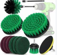 Kit De Cepillo Para Taladro Eléctrico Limpieza Doméstica Para Alfombras Vidrio Coches Cocina Baño Aseo Herramientas Ecológicas - details 2