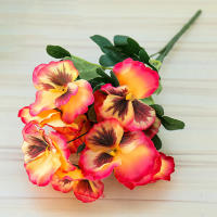 10 Cabezas De Margarita Artificial 26cm Bouquet Para Boda Fiesta Hogar Rama De Flores Artificiales Material COTON - details 27