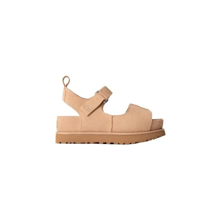 Sandalia Mujer UGG Goldenstrar Hi Beige - 1