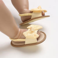 Sandalias De Verano Para Bebés Casual Y Minimalistas Zapatos Con Lazo Suelas Suaves Ligeros Para Caminar Comodidad Breathability Para Niñas - details 7