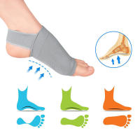 1 Par De Almohadillas De Apoyo Para Arco De Silicona Corrección De Pies Planos Diseño De Correa No Colapsable Masaje Para Los Pies - details 7