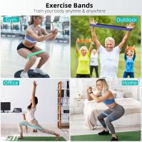 Bandas Elasticas Musculacion [Juego de 5], Correas Elasticas Musculacion Skin-Friendly Gomas Elasticas Musculacion,Bandas Elasticas Fitness with Bolsa Almacenamiento para Piernes, Glúeos, Brazos,Yoga - details 2