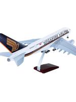 Modelo De Avión Airbus 380 De Singapore 1:160 Con Luz LED (Control Por Toque O Sonido) Para Decoración O Colección Regalo - details 9