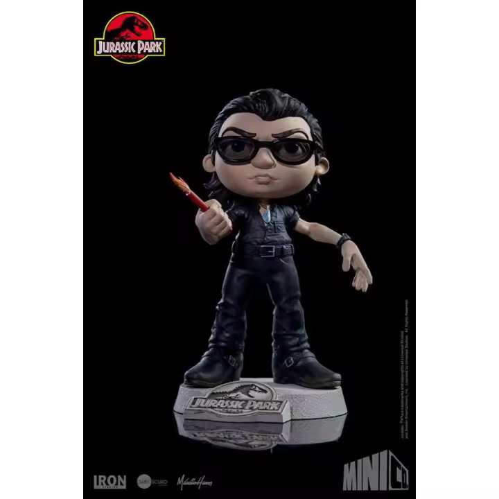 IRON STUDIOS JURASSIC PARK IAN MALCOM MINICO FIGURE - 1