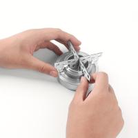 Estufa Portátil De Acero Inoxidable Para Camping Y Senderismo Cocina Con Aluminio Estructura De Aleación Y Cruzado - details 3