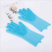 Accesorios De Baño Para Gatos Cepillo De Limpieza Silicona Guantes Antirrascas Y Antibites Productos De Baño Para Mascotas Teddy - details 3