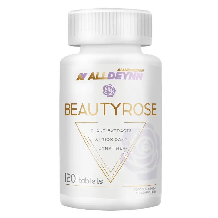BEAUTYROSE 120 tabletas - ALLNUTRITION ALLDEYNN - PARA UNA PIEL, CABELLO Y UÑAS HERMOSAS - 1